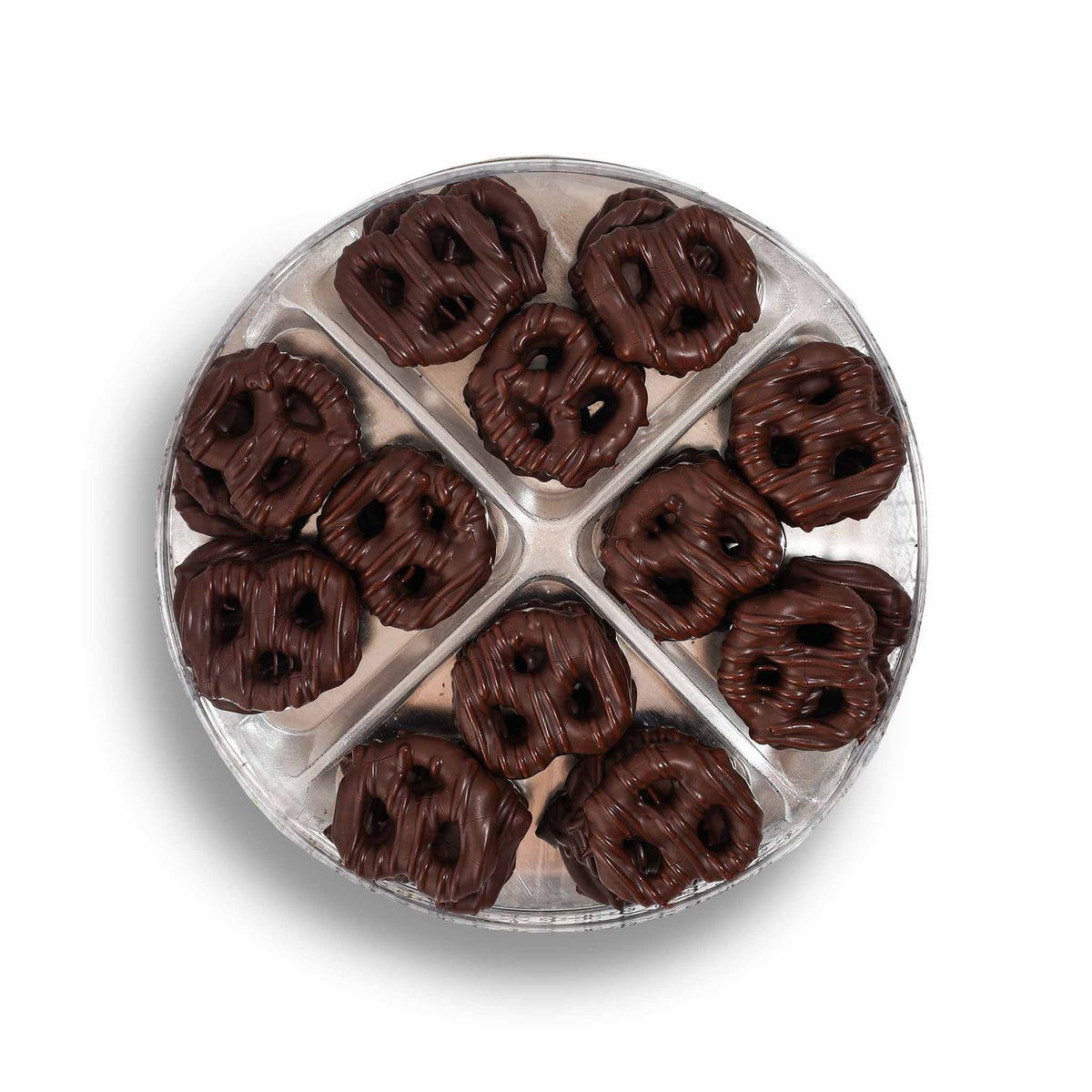 Crystal Collection Dark Mini Pretzels  8 oz. | 36 pcs.