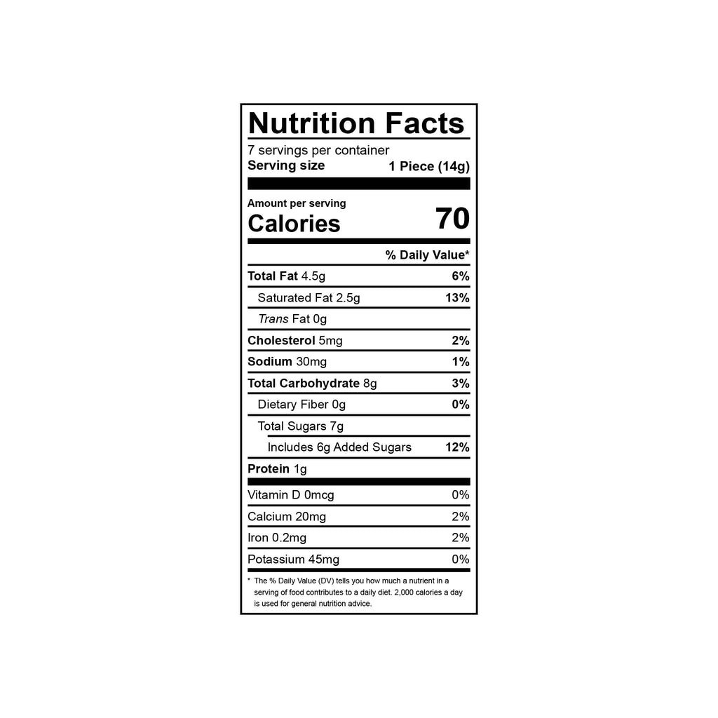 Salted Pretzel Original Peanut Butter Meltaway® Pouch Bag 7 pcs. | 3.5 oz.