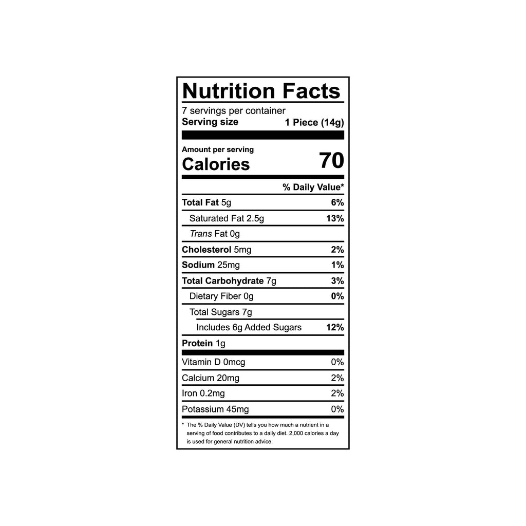 Original Peanut Butter Meltaway® Pouch Bag 7 pcs. | 3.5 oz.